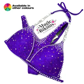 Quick Ship Bikini 207 Broken Glass with Neck Connectors