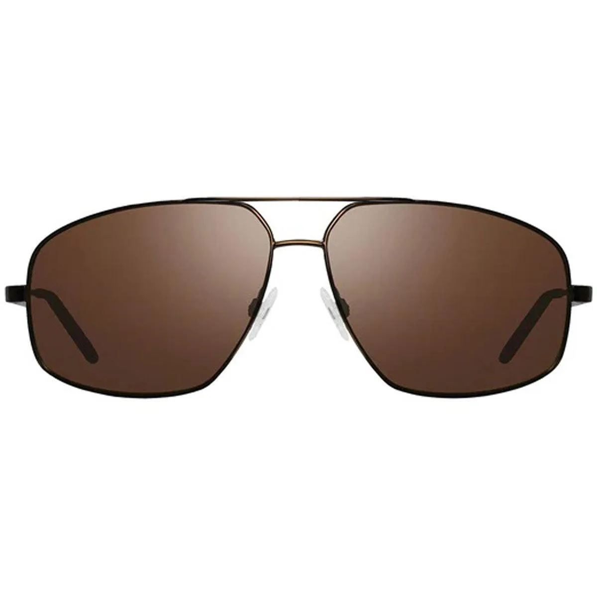 Revo Men's Sunglasses - Canyon Jeep Satin Brown Stainless Steel Frame | 1153 02 BR