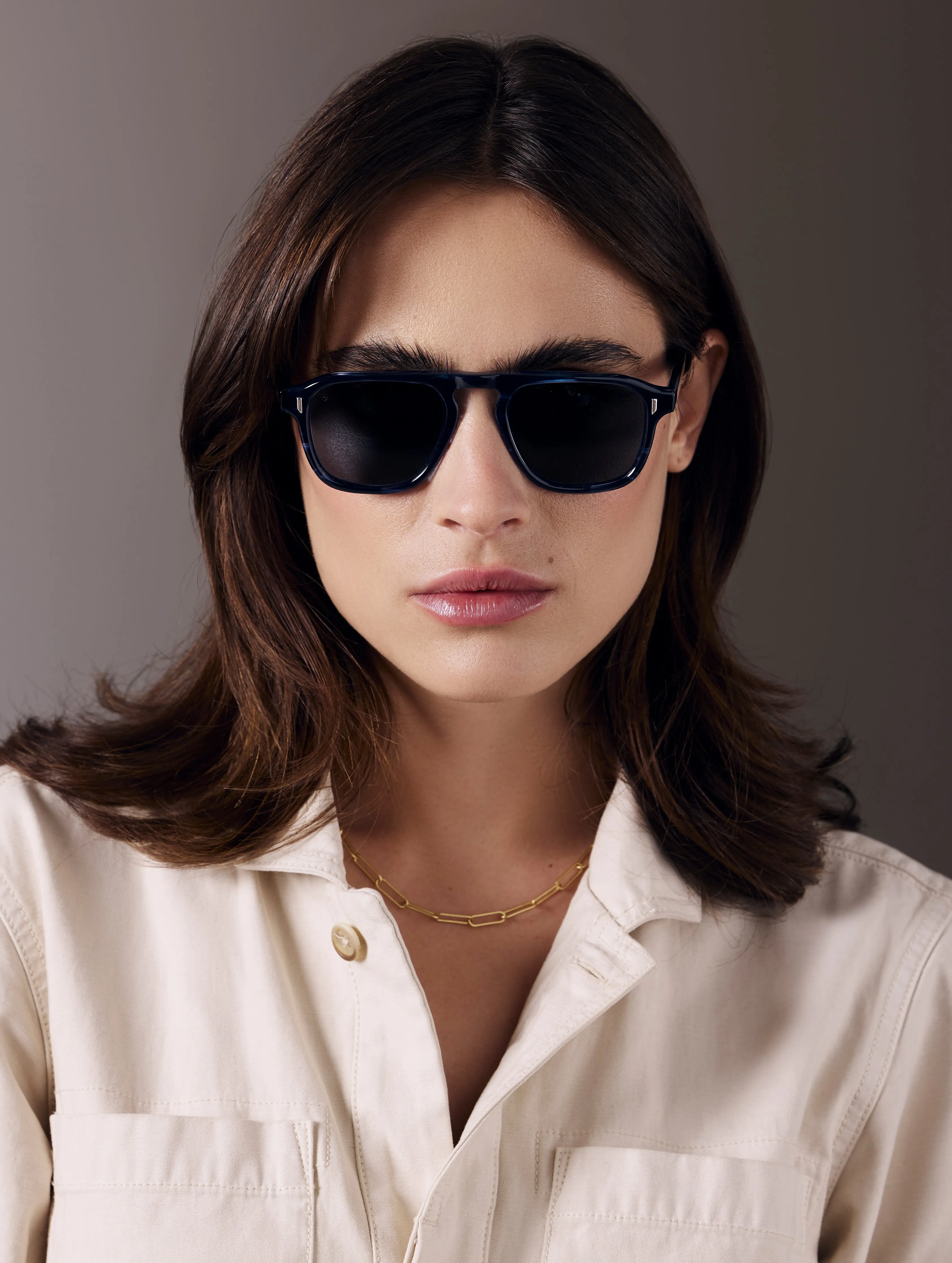 Sequoia Sunglass - Blue Tortoise (Blue Lens)
