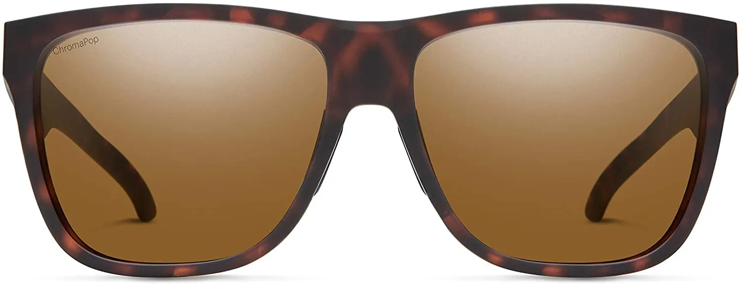 Smith Lowdown XL 2 Sunglasses Matte Tortoise/ChromaPop Polarized Brown