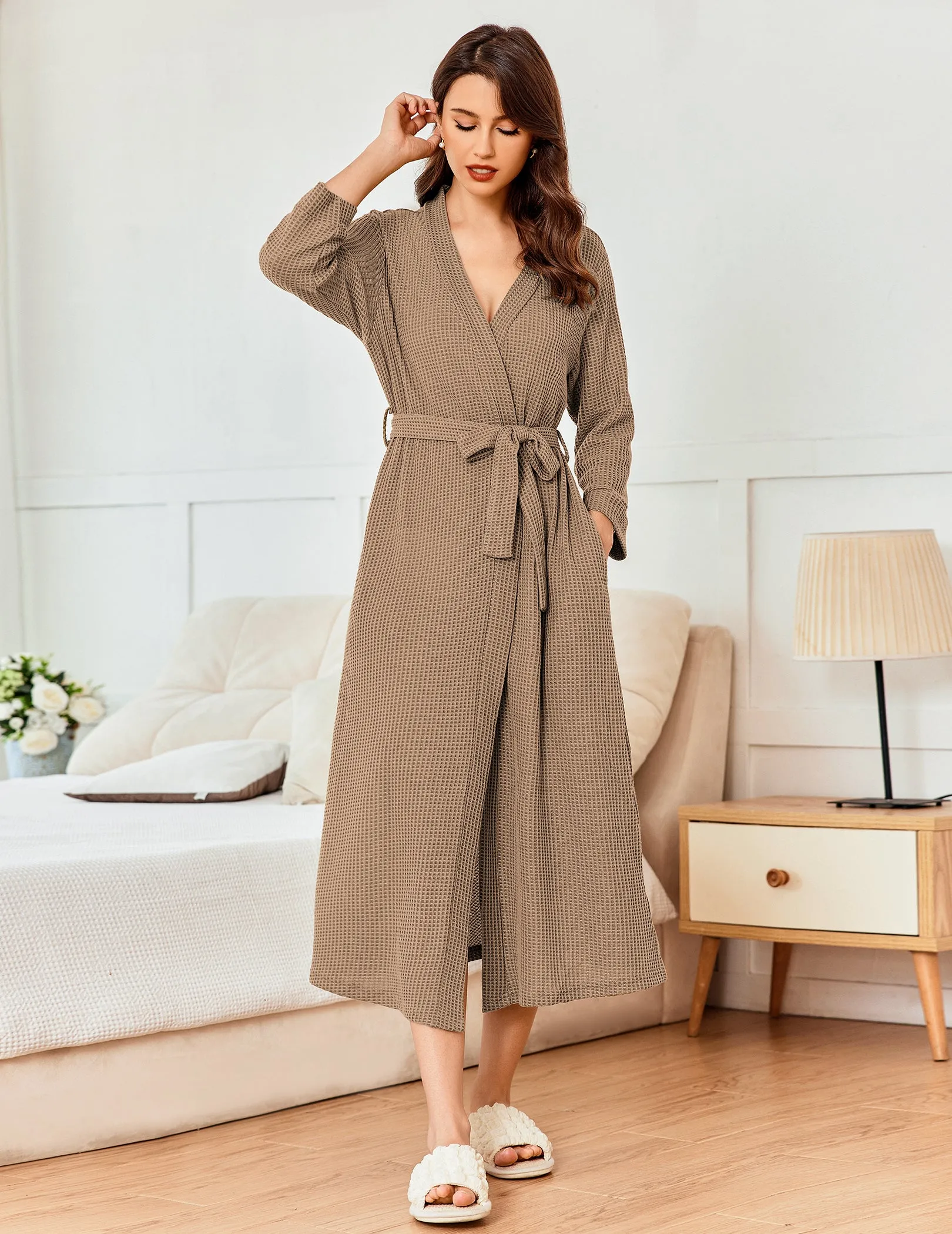 Soft Waffle Kimono Robes (US Only)