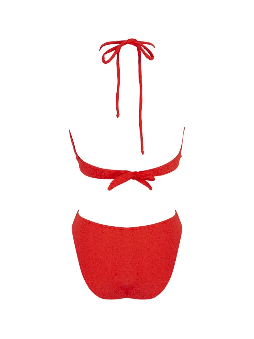 Strapless Bikini - Pomegranate Blossom