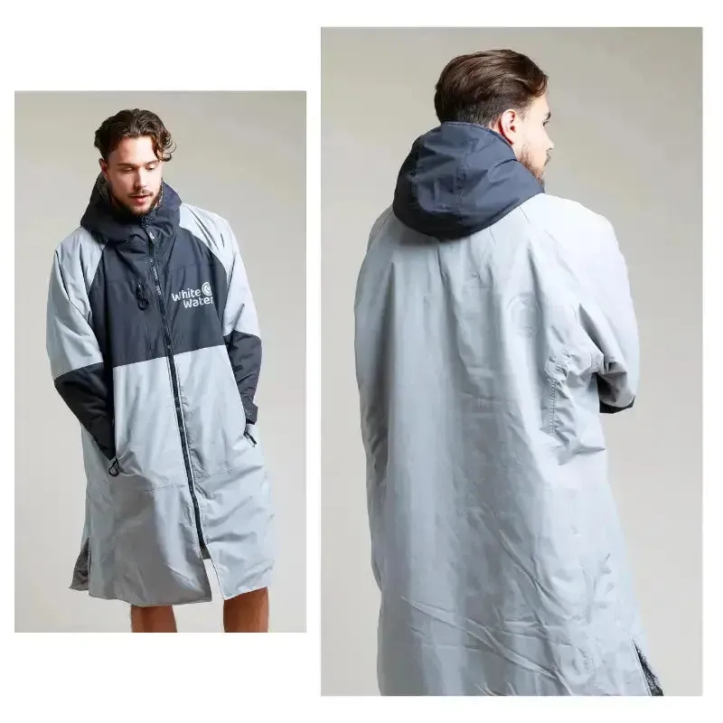 Swimming Robe Steel Grey | Adults Unisex Hard Shell Robe