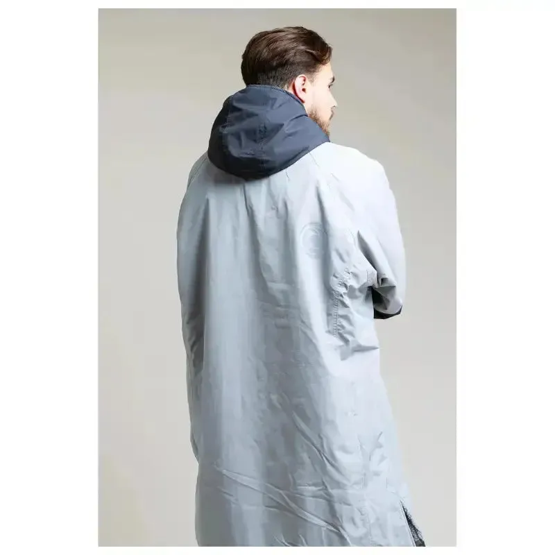 Swimming Robe Steel Grey | Adults Unisex Hard Shell Robe