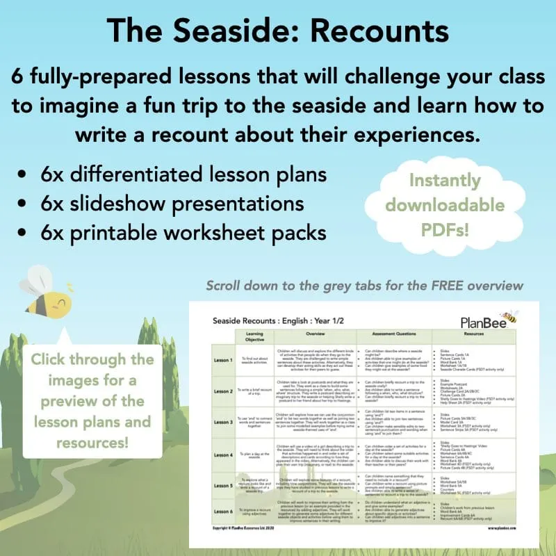 The Seaside: Recounts