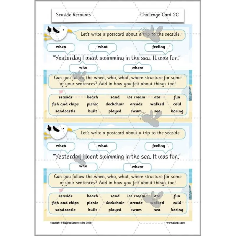 The Seaside: Recounts