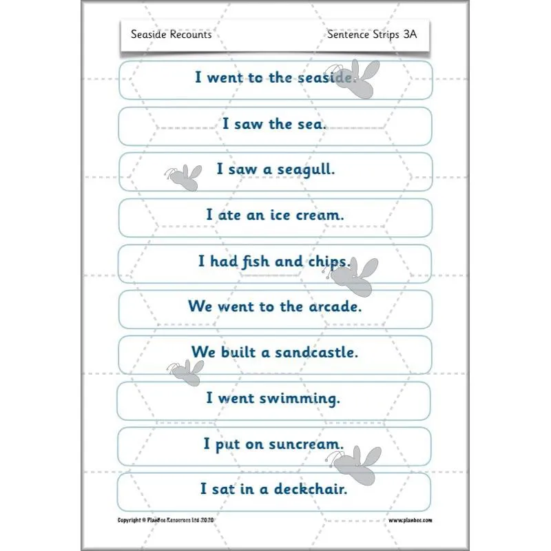 The Seaside: Recounts