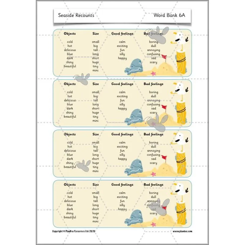 The Seaside: Recounts