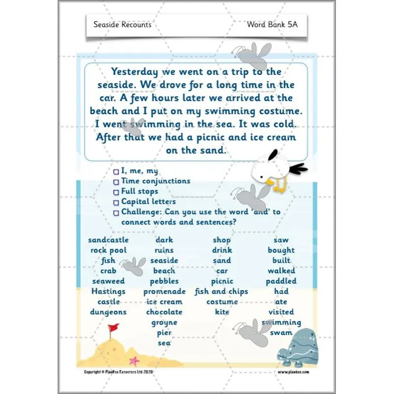 The Seaside: Recounts