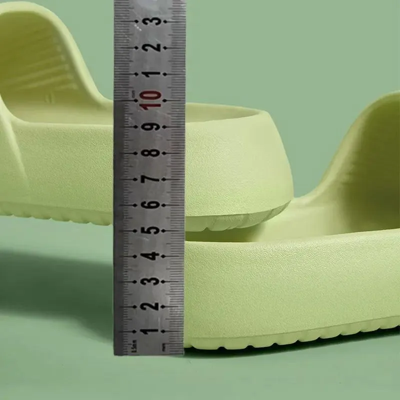 Thick Sole Slides - Arch Support for Enhanced Stability