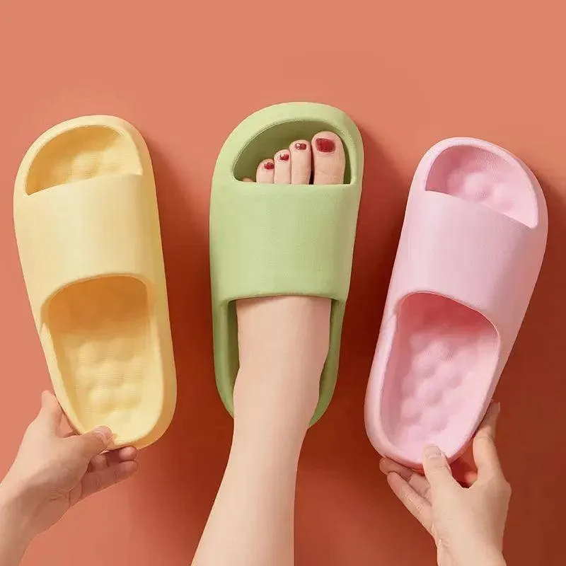 Thick Sole Slides - Arch Support for Enhanced Stability