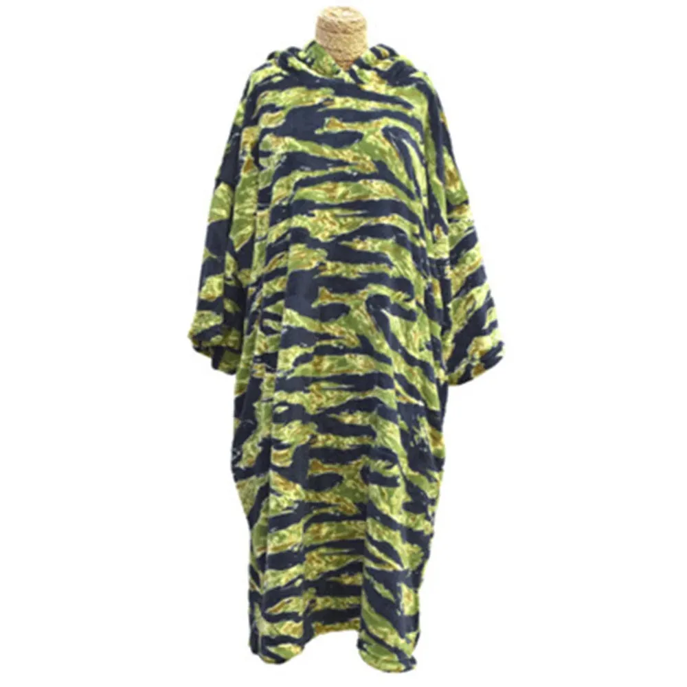 Tools Kids Tiger Camo Micro Fiber Changing Robe