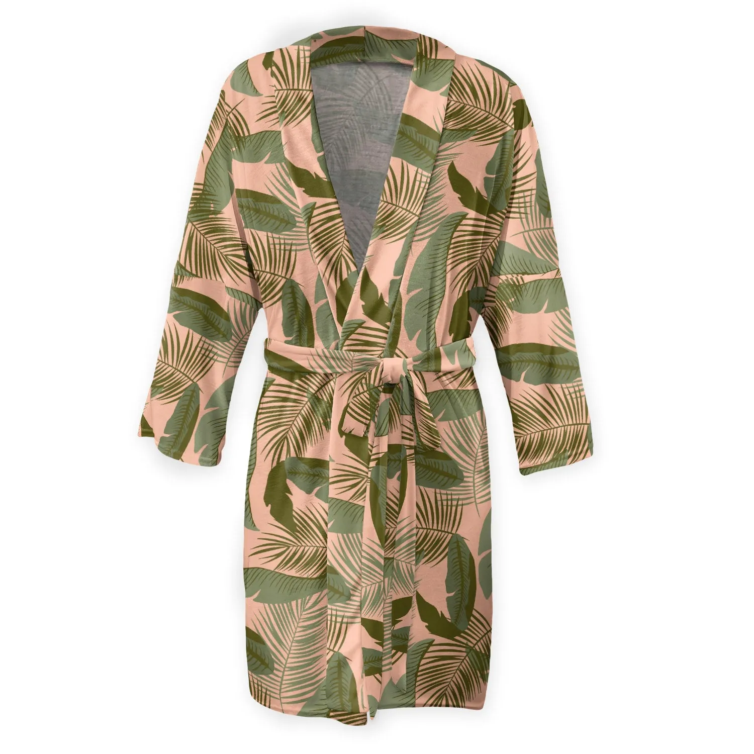Tropical Leaves Robe