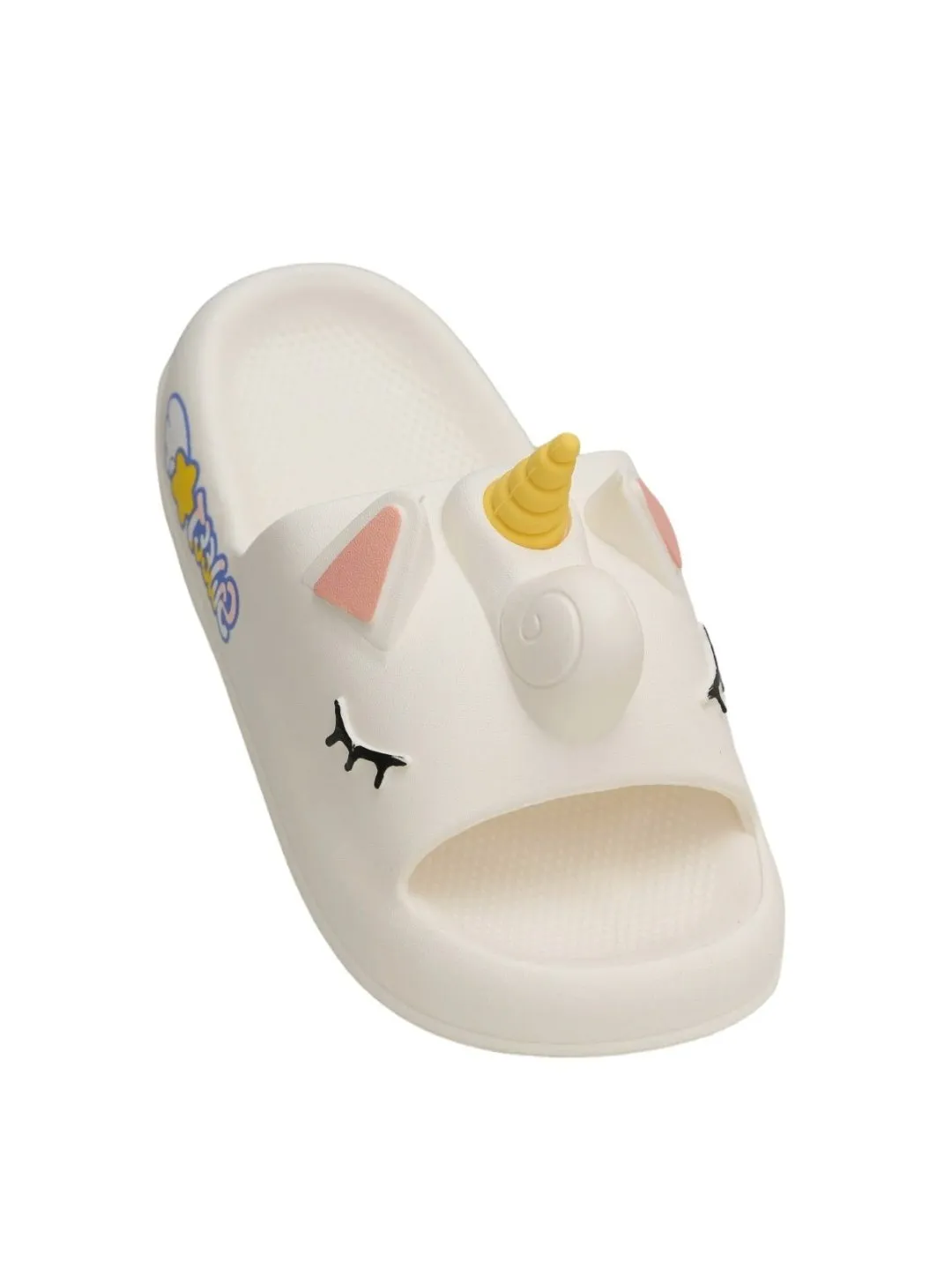 Unicorn-Themed Comfort Slides For Girls