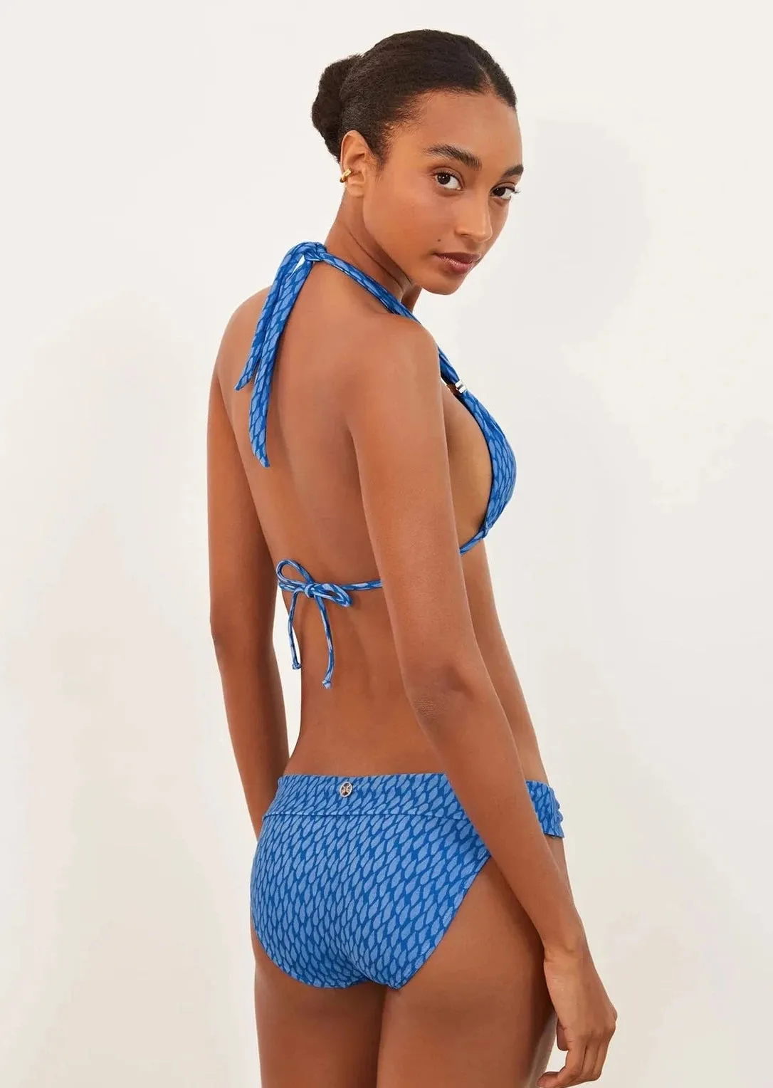 Vix Hidra Bia Tube Bikini Top - Blue Multi