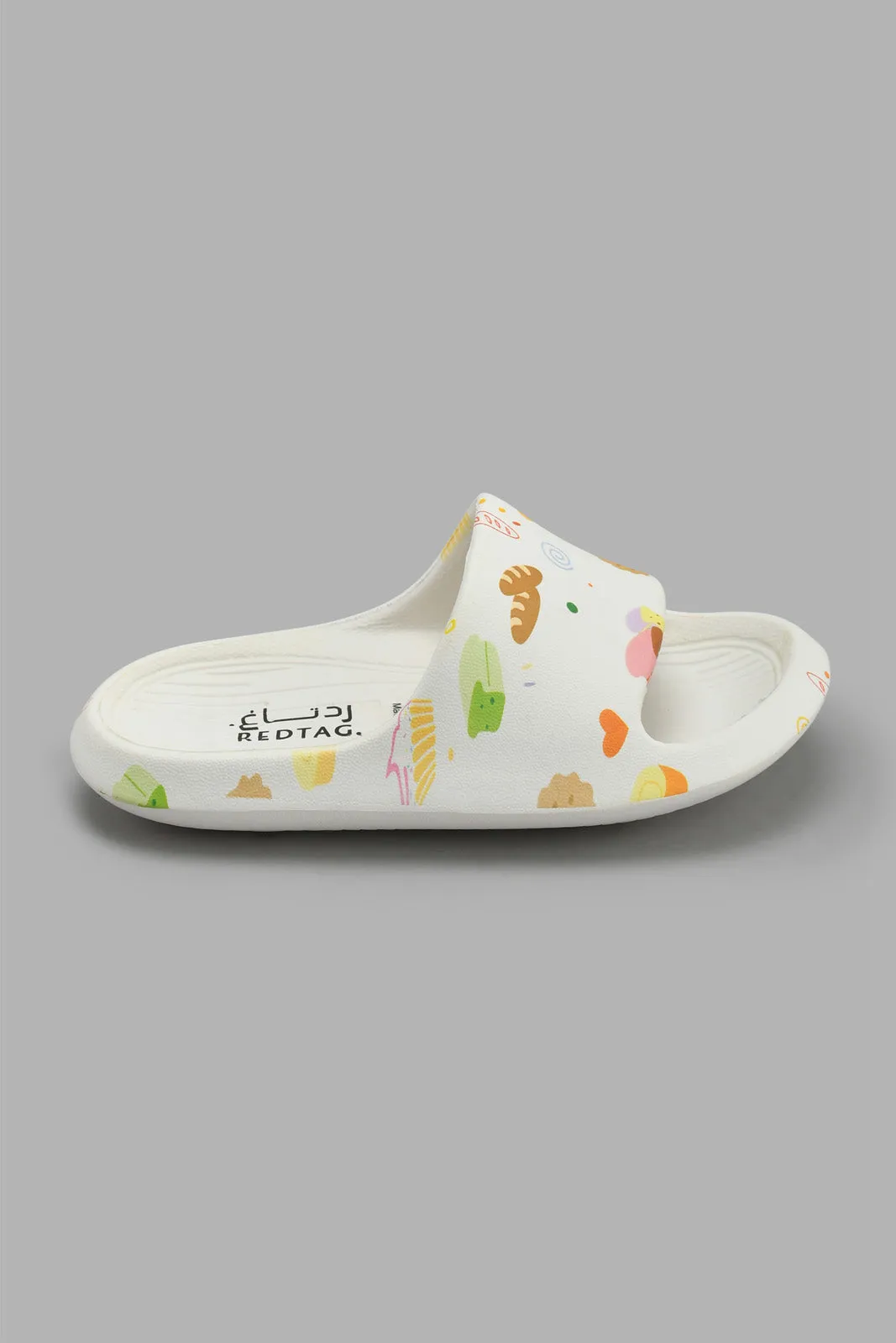 White Cookie Print Slide
