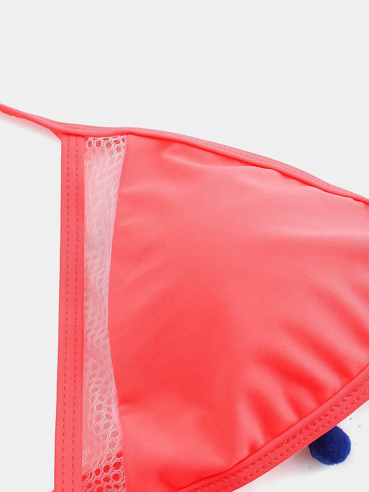 Wholesale Halter Tassel Backless Self-Tie Sleeveless Bikini Set