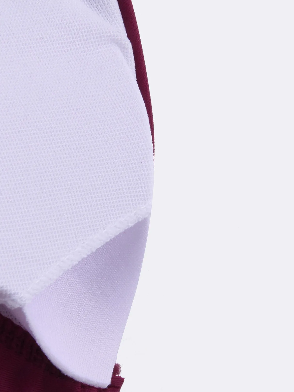 Wholesale Lace-Up Sleeveless Burgundy Bikinis