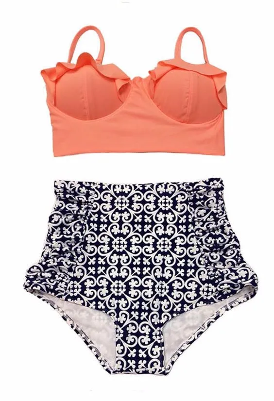 Women's High Waist Swimsuit | Bikini Set | Bathing Suit