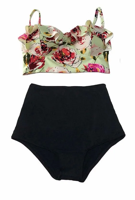 Women's High Waist Swimsuit | Bikini Set | Bathing Suit