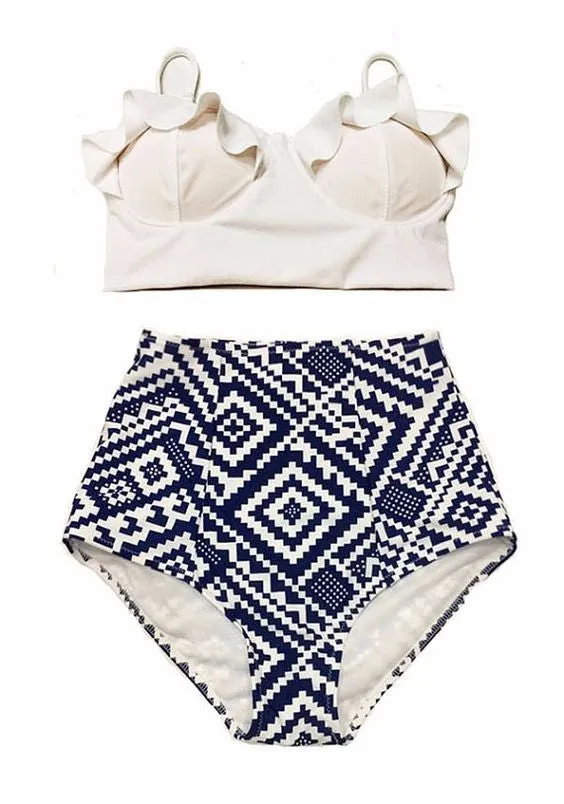 Women's High Waist Swimsuit | Bikini Set | Bathing Suit