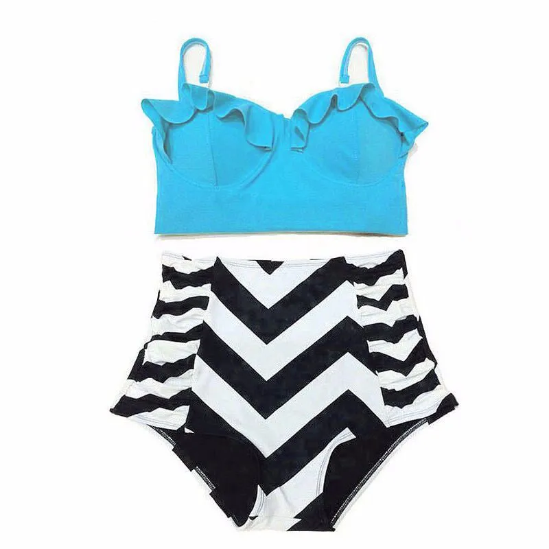Women's High Waist Swimsuit | Bikini Set | Bathing Suit