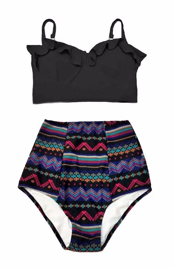 Women's High Waist Swimsuit | Bikini Set | Bathing Suit