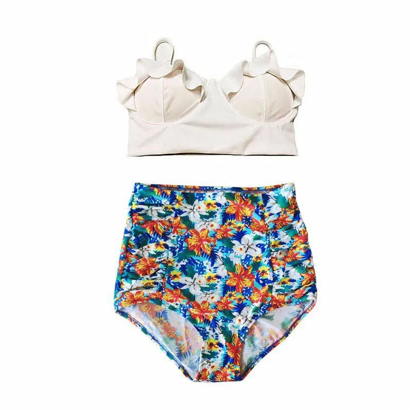 Women's High Waist Swimsuit | Bikini Set | Bathing Suit